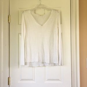 Anthropologie White Top💛